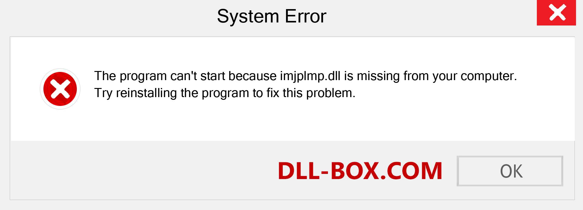  imjplmp.dll file is missing?. Download for Windows 7, 8, 10 - Fix  imjplmp dll Missing Error on Windows, photos, images
